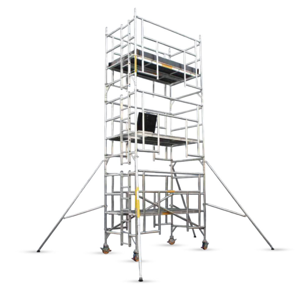Narrow Aluminium Scaffolding Tower – Multiple Sizes
